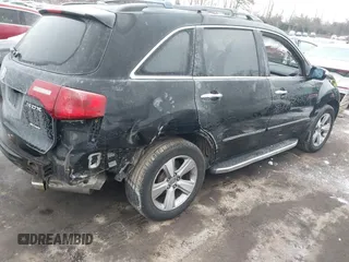 2013 Acura MDX with VIN 2HNYD2H28DH513081, listed as a IAAI auction lot 41552009 with 145,170 mi miles. Bid and sale history available at carsss.com. Image 4.