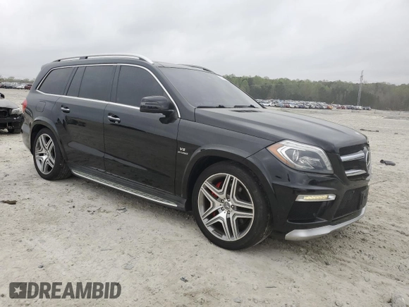 2015 Mercedes-Benz GL-Class GL 63 AMG with VIN 4JGDF7EE6FA561699, listed as a Copart auction lot 51166855 with 127,928 mi miles and Clean Title. Bid and sale history available at carsss.com. Image 4.