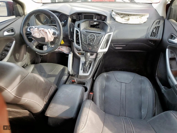 2013 Ford Focus SE with VIN 1FADP3K25DL123381, listed as a Copart auction lot 50444155 with 0 mi miles and Salvage Title. Bid and sale history available at carsss.com. Image 8.