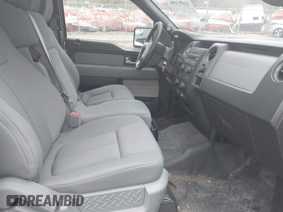 2014 Ford F-150 XL with VIN 1FTFX1EF2EFC81067, listed as a IAAI auction lot 41697190 with 105,584 mi miles. Bid and sale history available at carsss.com. Image 5.