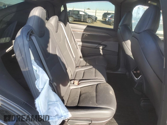 2022 Tesla Model X with VIN 7SAXCAE54NF359461, listed as a Copart auction lot 46868045 with 0 mi miles and Salvage Title. Bid and sale history available at carsss.com. Image 11.