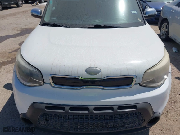 2014 Kia Soul + with VIN KNDJP3A53E7029843, listed as a IAAI auction lot 41981897 with 82,177 mi miles. Bid and sale history available at carsss.com. Image 10.