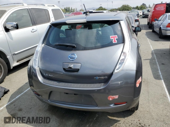 2017 Nissan LEAF SL with VIN 1N4BZ0CP9HC302460, listed as a Copart auction lot 64051483 with 69,280 mi miles. Bid and sale history available at carsss.com. Image 6.