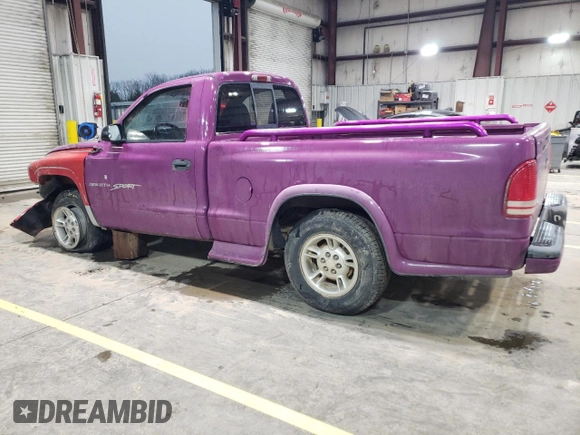 1997 Dodge Dakota z VIN 1B7FL26X3VS252323, wystawiony jako Copart lot #51695565 z przebiegiem 170 172 mil mil oraz Szkoda całkowita • Salvage title. Historia ofert i sprzedaży dostępna na DreamBid. Obrazek 2.