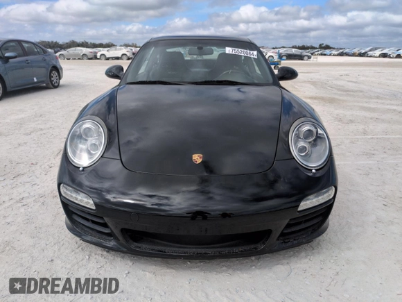 2010 Porsche 911 Carrera with VIN WP0AA2A96AS706342, listed as a Copart auction lot 75520064 with Not Provided miles and Salvage Title. Bid and sale history available at carsss.com. Image 5.