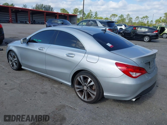 2016 Mercedes-Benz CLA 250 with VIN WDDSJ4EB1GN322432, listed as a IAAI auction lot 42103310 with 100,237 mi miles and . Bid and sale history available at DreamBid. Image 3.