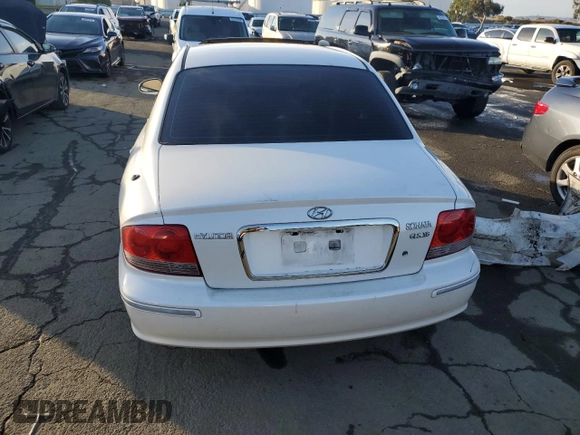 2003 Hyundai Sonata GLS with VIN KMHWF35H93A793544, listed as a Copart auction lot 85583914 with 122,802 mi miles and Salvage Title. Bid and sale history available at carsss.com. Image 6.