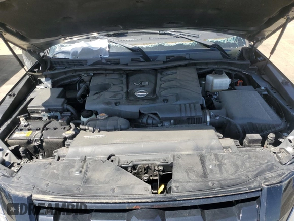 2023 Nissan Armada SL with VIN JN8AY2BBXP9833063, listed as a Copart auction lot 53911775 with 56,367 mi miles and Salvage Title. Bid and sale history available at carsss.com. Image 12.