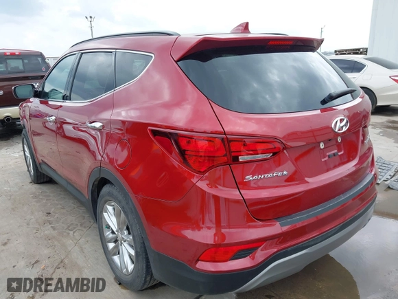 2017 Hyundai Santa Fe Sport 2.0T with VIN 5XYZU4LA6HG409438, listed as a IAAI auction lot 41680534 with 84,035 mi miles. Bid and sale history available at carsss.com. Image 3.