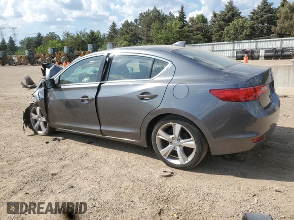 2014 Acura ILX Technology with VIN 19VDE1F74EE012060, listed as a Copart auction lot 61413215 with Not provided miles and Non repairable. Bid and sale history available at DreamBid. Image 2.