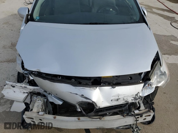 2013 Toyota Prius One with VIN JTDKN3DU3D5561150, listed as a Copart auction lot 47964065 with 0 mi miles and Salvage Title. Bid and sale history available at carsss.com. Image 11.