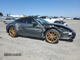 2020 Porsche 911 Carrera S with VIN WP0CB2A90LS264408, listed as a Copart auction lot 56250465 with 13,730 mi miles and Salvage Title. Bid and sale history available at DreamBid. Image 4.