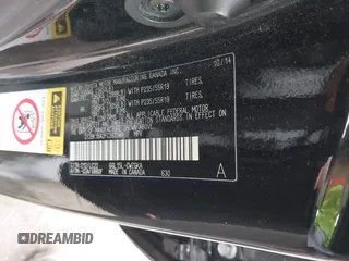 2015 Lexus RX 350 z VIN 2T2BK1BA2FC287589, wystawiony jako IAAI lot #41641194 z przebiegiem 159 971 mil mil oraz . Historia ofert i sprzedaży dostępna na DreamBid. Obrazek 9.