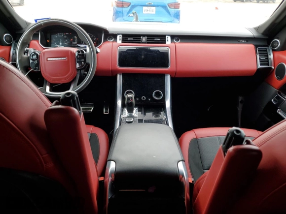 2019 Land Rover Range Rover Sport HST with VIN SALWS2SU9KA861473, listed as a Copart auction lot 68935824 with 59,662 mi miles and Salvage title. Bid and sale history available at DreamBid. Image 8.
