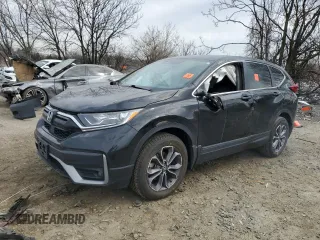 2020 Honda CR-V EX with VIN 2HKRW2H54LH672314, listed as a Copart auction lot 46732675 with 64,104 mi miles and Salvage Title. Bid and sale history available at carsss.com. Image 1.