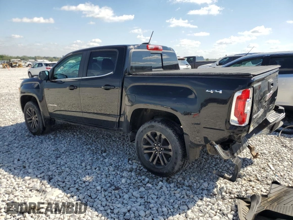 2019 GMC Canyon 4WD SLE with VIN 1GTG6CEN0K1345318, listed as a Copart auction lot 53082844 with 58,453 mi miles and Salvage Title. Bid and sale history available at carsss.com. Image 2.