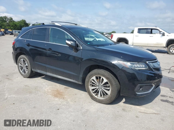 2017 Acura RDX Advance with VIN 5J8TB4H75HL033734, listed as a Copart auction lot 62729295 with 63,858 mi miles and Salvage title. Bid and sale history available at DreamBid. Image 4.