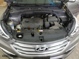 2017 Hyundai Santa Fe Sport 2.4L with VIN 5XYZU3LB2HG440981, listed as a Copart auction lot 53853205 with 53,628 mi miles and Salvage Title. Bid and sale history available at carsss.com. Image 12.