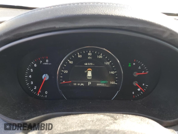 2019 Kia Sorento EX V6 with VIN 5XYPHDA53KG448836, listed as a Copart auction lot 41877205 with 88,422 mi miles and Salvage Title. Bid and sale history available at carsss.com. Image 9.