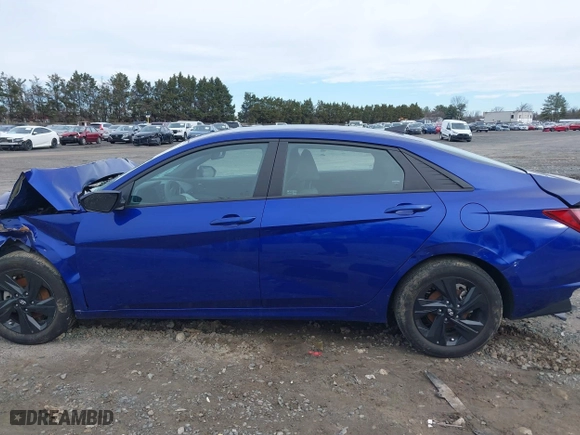 2023 Hyundai Elantra SEL with VIN KMHLM4AG7PU478404, listed as a IAAI auction lot 41737112 with 52,562 mi miles. Bid and sale history available at carsss.com. Image 14.