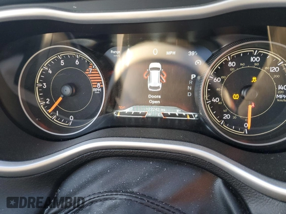 2017 Jeep Cherokee Trailhawk L Plus with VIN 1C4PJMBS3HD218441, listed as a Copart auction lot 42836285 with 122,242 mi miles and Salvage Title. Bid and sale history available at carsss.com. Image 9.