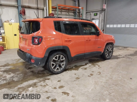 2016 Jeep Renegade Latitude with VIN ZACCJABT1GPD63452, listed as a IAAI auction lot 41481749 with 97,246 mi miles and . Bid and sale history available at DreamBid. Image 4.
