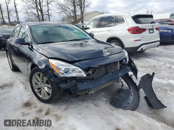 2017 Buick Regal Premium II with VIN 2G4GR5GX6H9122928, listed as a Copart auction lot 46244615 with 199,080 mi miles and Salvage Title. Bid and sale history available at carsss.com. Image 4.