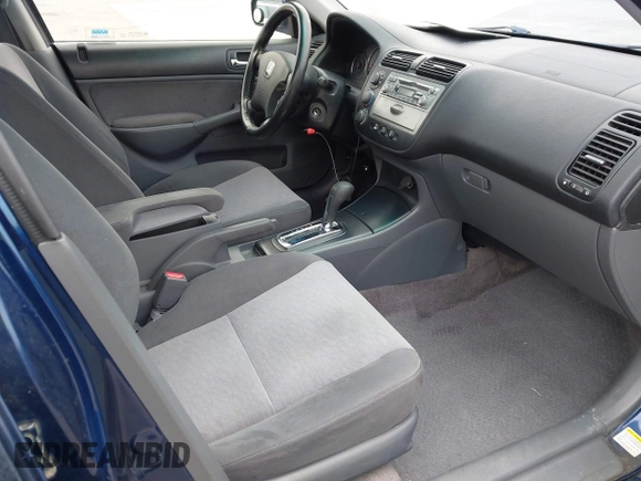 2005 Honda Civic z VIN JHMES96615S009316, wystawiony jako IAAI lot #42073454 z przebiegiem 117 864 mil mil oraz . Historia ofert i sprzedaży dostępna na DreamBid. Obrazek 5.