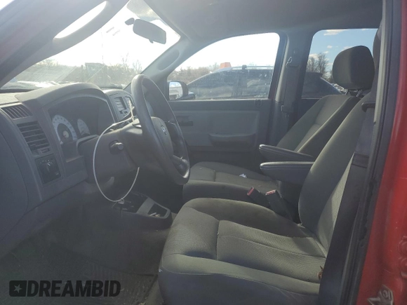 2006 Dodge Dakota ST with VIN 1D7HW28N66S704820, listed as a Copart auction lot 80368164 with 147,459 mi miles and Clean Title. Bid and sale history available at DreamBid. Image 7.