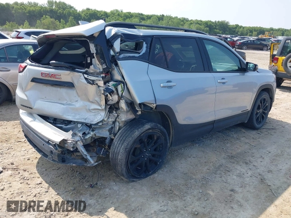 2020 GMC Terrain SLE with VIN 3GKALMEV3LL321078, listed as a IAAI auction lot 42414035 with 51,546 mi miles and . Bid and sale history available at DreamBid. Image 4.