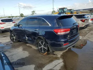 2016 Kia Sorento EX z VIN 5XYPH4A16GG062092, wystawiony jako Copart lot #60347405 z przebiegiem 164 232 mil mil oraz Szkoda całkowita • Salvage title. Historia ofert i sprzedaży dostępna na DreamBid. Obrazek 2.