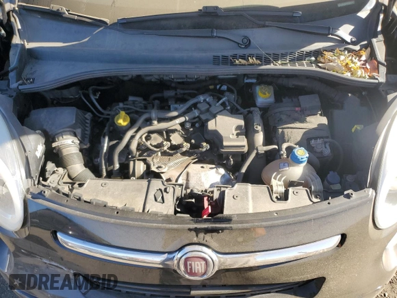 2014 FIAT 500L Lounge with VIN ZFBCFACH4EZ018056, listed as a Copart auction lot 83917684 with 151,664 mi miles and Salvage Title. Bid and sale history available at DreamBid. Image 12.