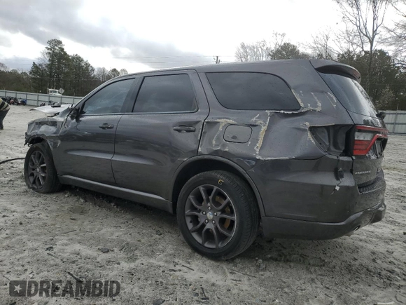 2018 Dodge Durango R/T с VIN 1C4SDHCT9JC340684, выставлен на аукционе Copart как лот 47695205 с пробегом Не указан миль и Списание • Salvage title. История ставок и продаж доступна на DreamBid. Изображение 2.