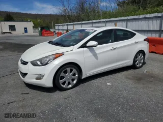 2013 Hyundai Elantra Limited with VIN 5NPDH4AE0DH307382, listed as a Copart auction lot 54208875 with 162,504 mi miles and Clean Title. Bid and sale history available at carsss.com. Image 1.