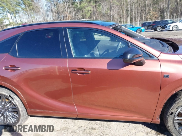 2024 Lexus RX 500h F Sport Performance with VIN 2T2BCMEA2RC013713, listed as a IAAI auction lot 41619341 with 18,517 mi miles and . Bid and sale history available at DreamBid. Image 13.