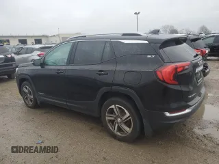 2018 GMC Terrain SLT with VIN 3GKALVEV7JL357813, listed as a Copart auction lot 80859704 with 97,437 mi miles and Salvage Title. Bid and sale history available at carsss.com. Image 2.