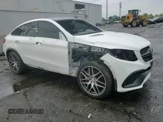 2018 Mercedes-Benz GLE 63 S AMG with VIN 4JGED7FB8JA098150, listed as a Copart auction lot 52983805 with 81,804 mi miles and Salvage title. Bid and sale history available at DreamBid. Image 12.