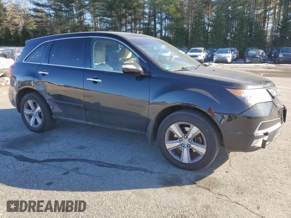 2012 Acura MDX z VIN 2HNYD2H24CH527719, wystawiony jako Copart lot #47137735 z przebiegiem 152 969 mil mil oraz Szkoda całkowita • Salvage title. Historia ofert i sprzedaży dostępna na DreamBid. Obrazek 4.