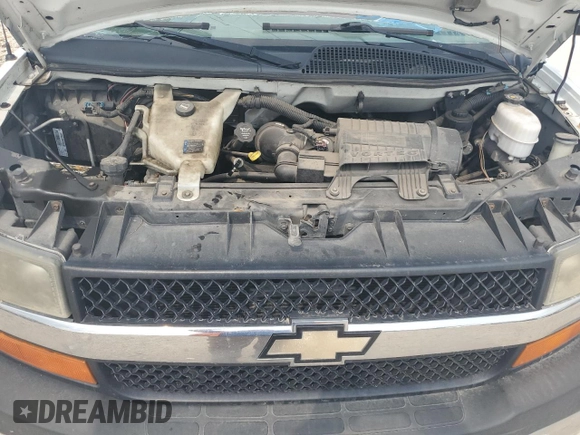 2011 Chevrolet Express Passenger 1LT with VIN 1GAZG1FGXB1106362, listed as a Copart auction lot 55584285 with 250,862 mi miles and Salvage title. Bid and sale history available at DreamBid. Image 12.