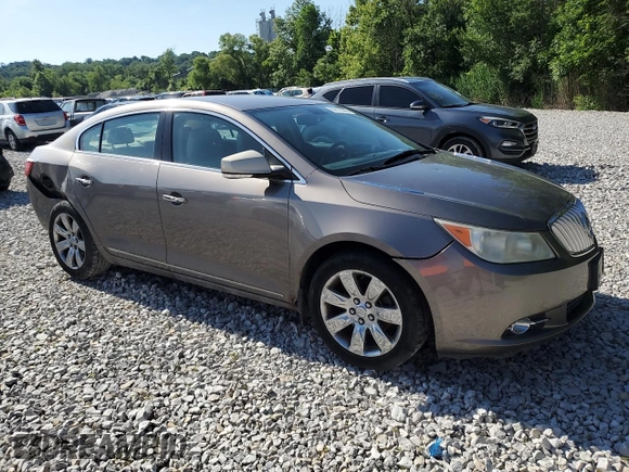 2010 Buick LaCrosse CXL with VIN 1G4GC5EG2AF322934, listed as a Copart auction lot 60813545 with 167,017 mi miles and Salvage title. Bid and sale history available at DreamBid. Image 4.
