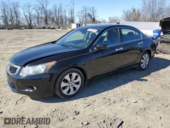 2010 Honda Accord Sdn EX-L with VIN 1HGCP3F89AA019733, listed as a Copart auction lot 49500985 with 159,974 mi miles and Salvage Title. Bid and sale history available at carsss.com. Image 1.
