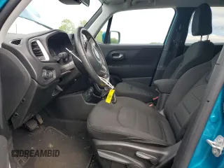 2021 Jeep Renegade Latitude with VIN ZACNJDBB7MPM43901, listed as a Copart auction lot 56366625 with 81,171 mi miles and Clean Title. Bid and sale history available at DreamBid. Image 7.