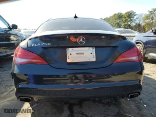 2015 Mercedes-Benz CLA-Class CLA 250 with VIN WDDSJ4EB0FN194277, listed as a Copart auction lot 46409875 with 93,005 mi miles and Salvage Title. Bid and sale history available at carsss.com. Image 6.