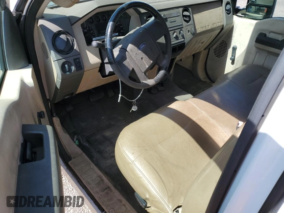 2010 Ford F-250 with VIN 1FTSF2AR9AEB02790, listed as a Copart auction lot 44828744 with 71,942 mi miles and Salvage title. Bid and sale history available at DreamBid. Image 8.