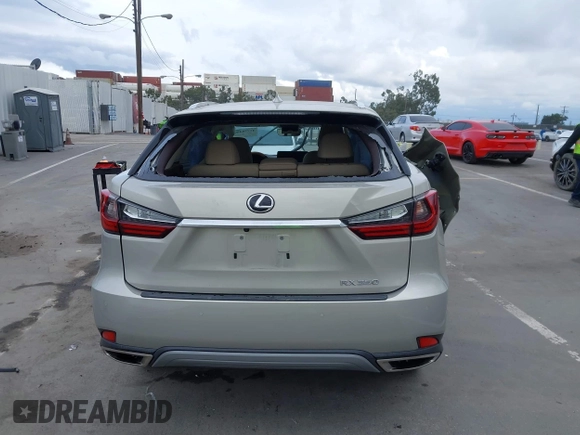 2020 Lexus RX with VIN 2T2HZMAA0LC166189, listed as a IAAI auction lot 41778489 with 49,408 mi miles. Bid and sale history available at carsss.com. Image 16.