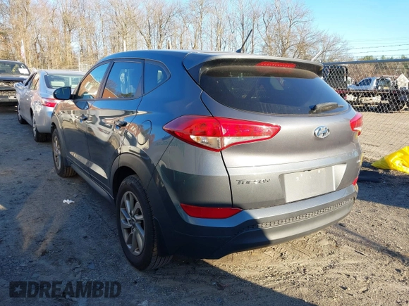 2018 Hyundai Tucson SE z VIN KM8J2CA48JU631165, wystawiony jako IAAI lot #41600722 z przebiegiem 120 021 mil mil oraz . Historia ofert i sprzedaży dostępna na DreamBid. Obrazek 3.