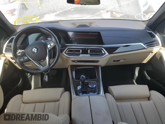 2021 BMW X5 xDrive40i with VIN 5UXCR6C07M9H20061, listed as a Copart auction lot 60442474 with 25,629 mi miles and Non repairable. Bid and sale history available at DreamBid. Image 8.