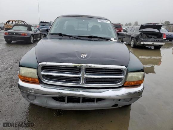 2002 Dodge Dakota SLT with VIN 1B7GL42X52S528521, listed as a Copart auction lot 85598784 with 168,740 mi miles and Salvage Title. Bid and sale history available at carsss.com. Image 5.