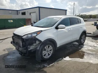 2019 Kia Sportage LX with VIN KNDPM3ACXK7616392, listed as a Copart auction lot 51844405 with 80,522 mi miles and Non Repairable. Bid and sale history available at carsss.com. Image 1.