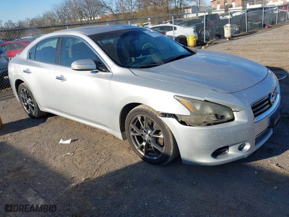 2012 Nissan Maxima 3.5 SV with VIN 1N4AA5AP6CC806217, listed as a IAAI auction lot 41752048 with 140,711 mi miles. Bid and sale history available at carsss.com. Image 6.